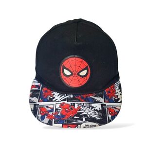 Spider-Man Black and Red Cap